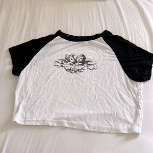 Crop Angel Tee